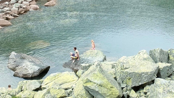 Česi sa kúpali v tatranskom plese. Mali ma na háku, hovorí Lenka, ktorá ich bola na zákaz upozorniť