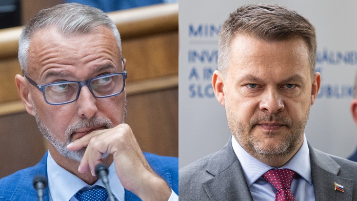 Richard Raši a Samuel Migaľ