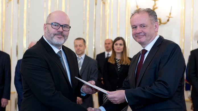 Tibor Uhrín a Andrej Kiska