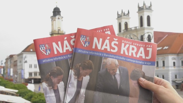 Vydanie župných novín Náš kraj, ktoré kritizuje TIS i poslanci.