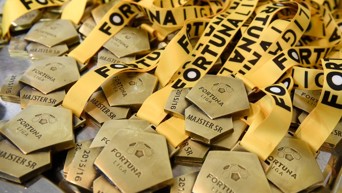 Medaily pre víťazov Fortuna ligy 