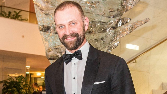 Tomáš Maštalír na 21. ročníku odovzdávania cien Krištáľové krídlo