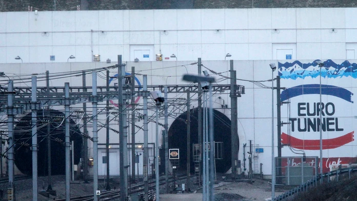 Eurotunel na francúzskej strane