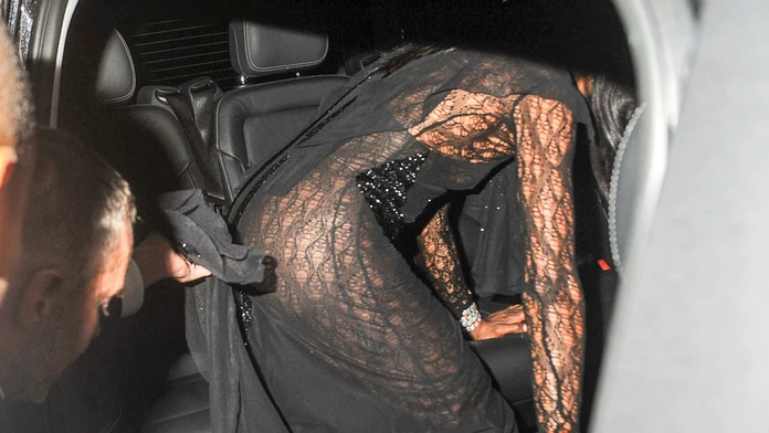 Naomi Campbell v Miláne.
