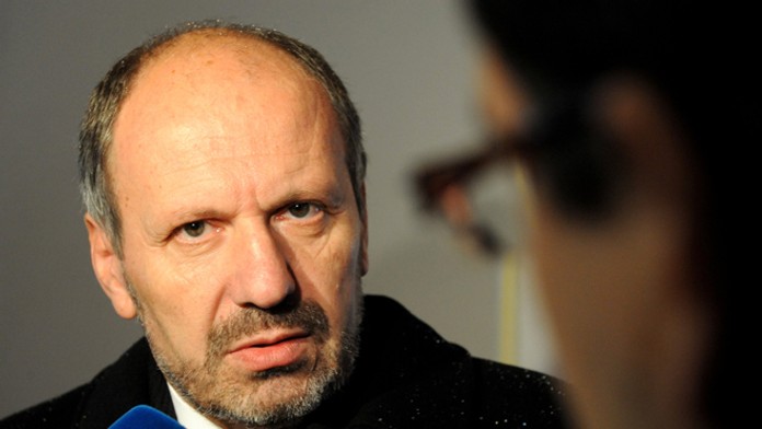 Exprimátor František Knapík.