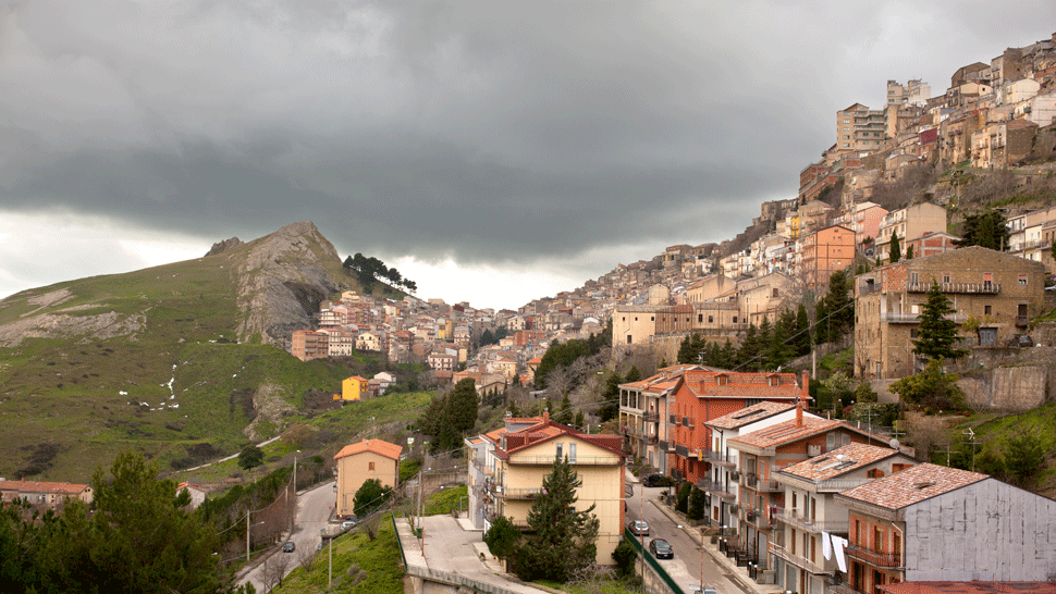 Sicílske mestečko Troina.