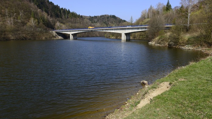 Vodná nádrž Ružín.