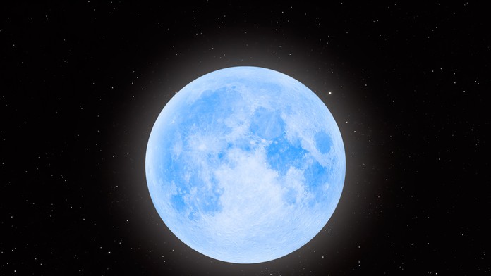 Modrý mesiac (ilustračná fotografia)