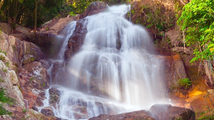Vodopády v Thajsku.