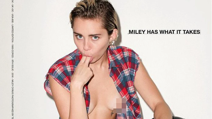Miley Cyrus pre magazín Candy.
