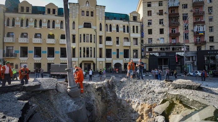 Pri útoku v Charkovskej oblasti zahynuli traja ľudia