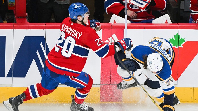 VIDEO: Slafkovský potvrdil formu skvelou asistenciou. Montreal však na víťazstvo nedosiahol