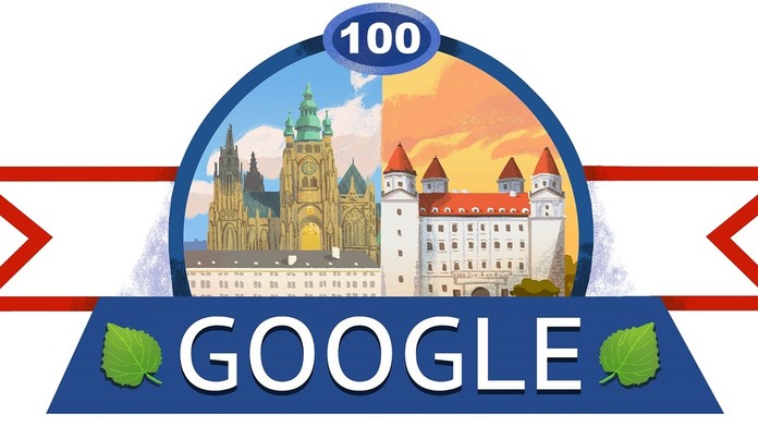 100. výročie Československa na Googli