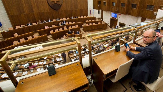 Predseda strany SaS Richard Sulík.