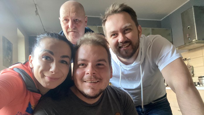 Viktor Serebryakov a Matej Džadoň sa v Užhorode stretli so štábom TV Markíza, ktorý monitoruje situáciu na hraniciach.