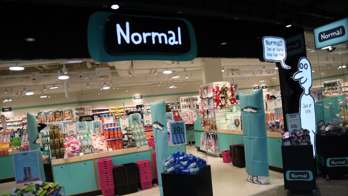 Predajňa Normal. Ilustračná snímka. 