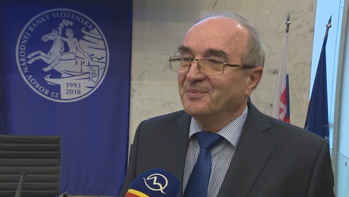 Guvernér NBS Jozef Makúch.