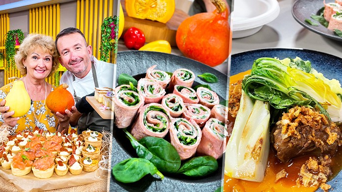 Quiche, polievka, koláč či cviklové palacinky. Vyskúšajte dobroty z jesennej kuchyne Gizky a Petra