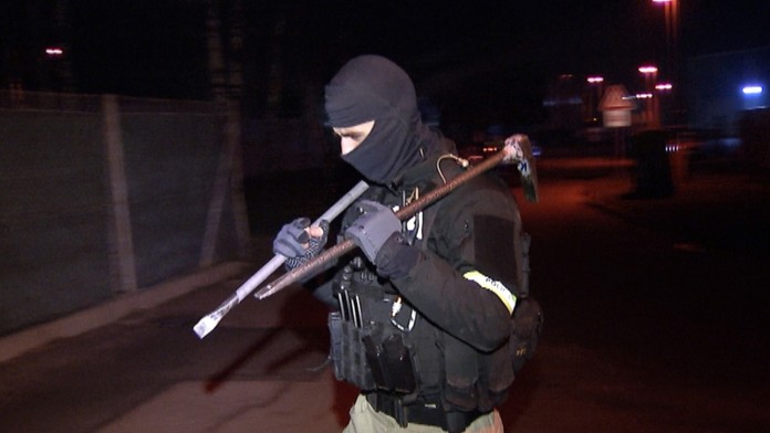 Razia kukláčov v Hlohovci.