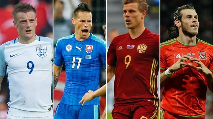 V skupine B uvidíme súboje Anglicka, Slovenska, Ruska a Walesu