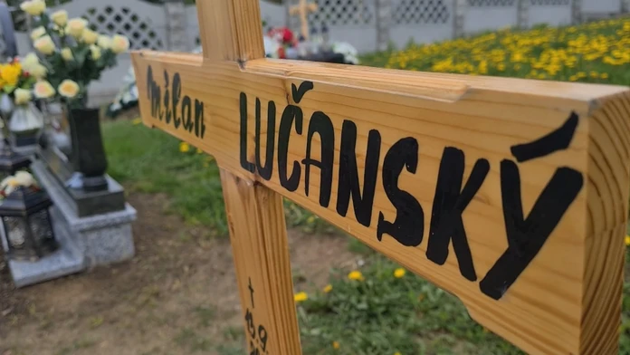 Hrob Mlana Lučanského.
