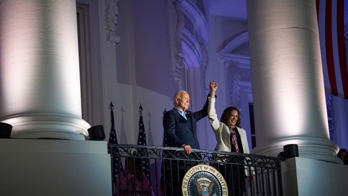 Joe Biden a Kamala Harrisová.