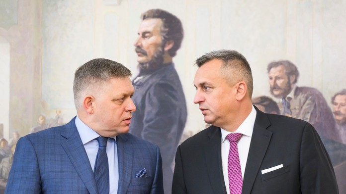 Robert Fico a Andrej Danko