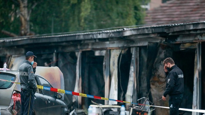 Nemocnica po požiari