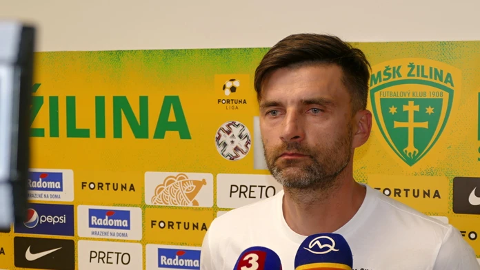 Tréner MŠK Žilina Pavol Staňo.