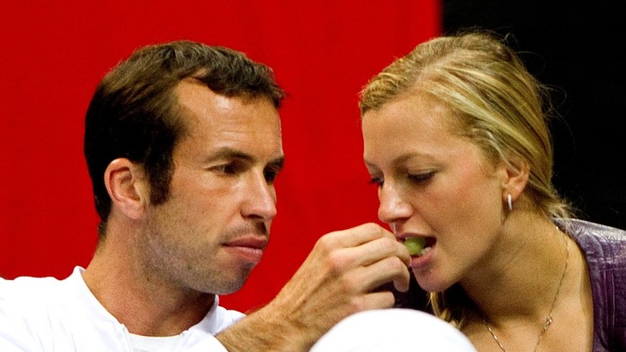 Radek Štěpánek a Petra Kvitová