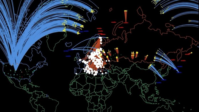 Nikto si ju neželá, ale zas sa o nej hovorí. Animácia ukazuje, ako by vyzerala jadrová vojna medzi Ruskom a NATO
