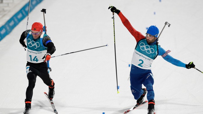 Anastasia Kuzminová získala v Pjongčangu zlatú medailu.