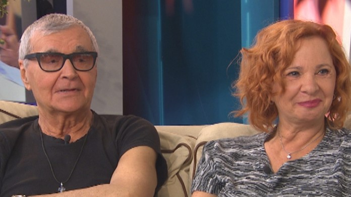 Režisér a čestný člen Prezídia FF Peter Hledík a členka Prezídia FF Kamila Magálová.