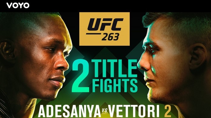 UFC 263: Adesanya vs Vettori 2