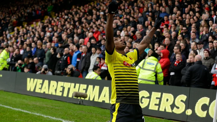 Odion Ighalo sa teší z gólu