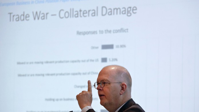 Prezident Obchodnej komory Európskej únie v Číne (EUCCC) Mats Harborn.