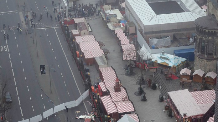 Pohľad na námestie Breitscheidplatz.
