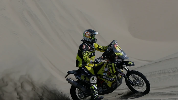 Štefan Svitko počas Rely Dakar 2018.