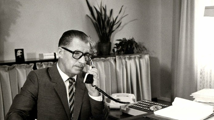 Predseda vlády ČSSR Lubomír Štrougal