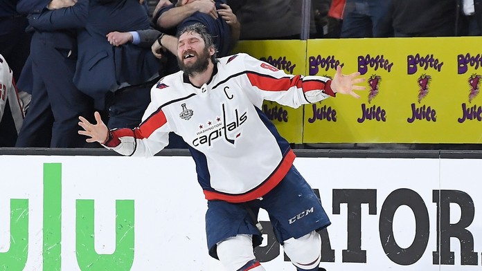 Alexander Ovečkin po poslednom zápase finále.