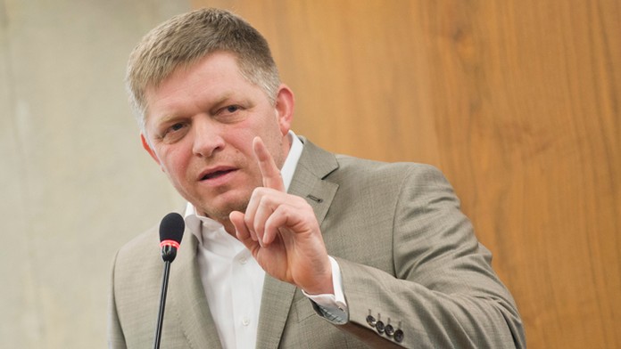 Predseda vlády Robert Fico. 