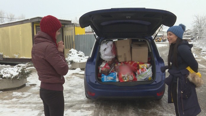 Vianočný stromček v Bratislave.