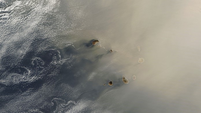 Saharský piesok sa valí do Európy.