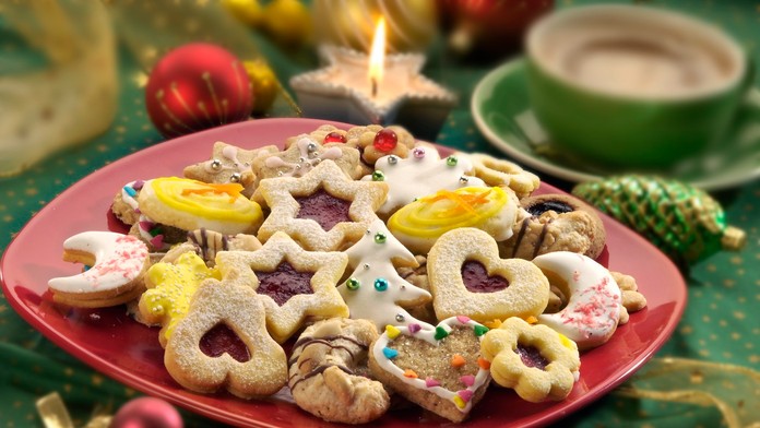 Sladké vianočné pečivo (ilustračná snímka)