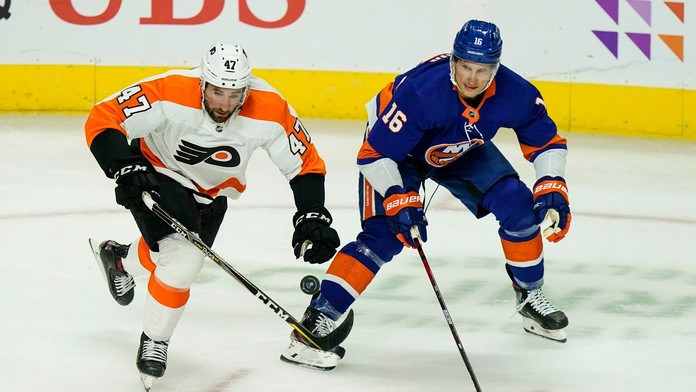 Pánik v prípravnom zápase Islanders - Flyers.