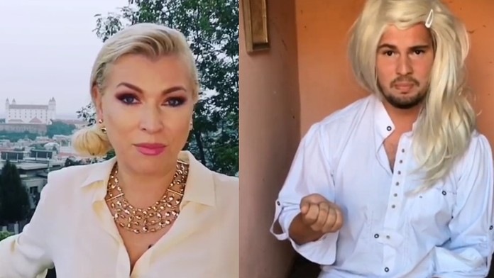 Prvá paródia na kandidátku na prezidentku Drobovú je na svete