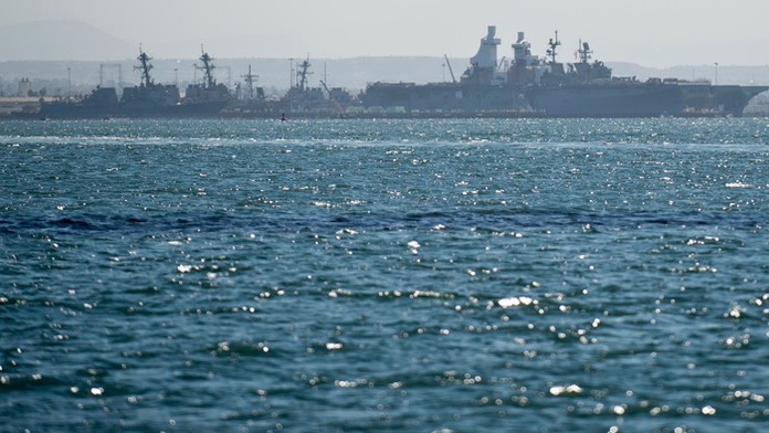 Výcvikové stredisko Námorníctva USA v San Diegu.