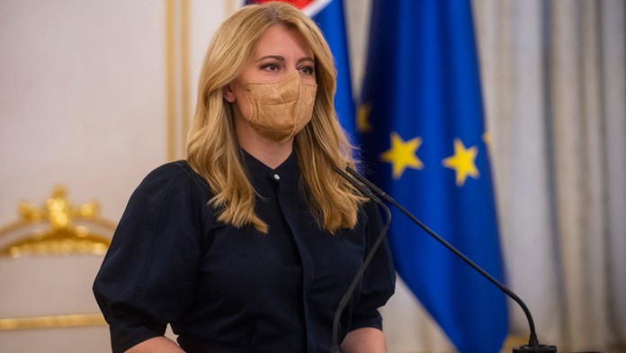 Prezidentka Zuzana Čaputová.