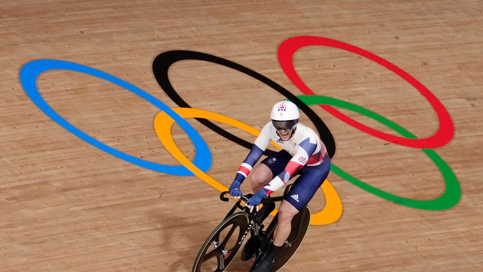 Jason Kenny na olympiáde v Tokiu