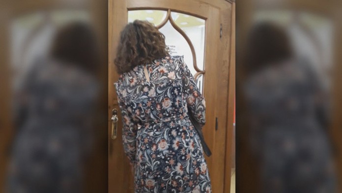 Reportérka Gabriela Kajtárová.